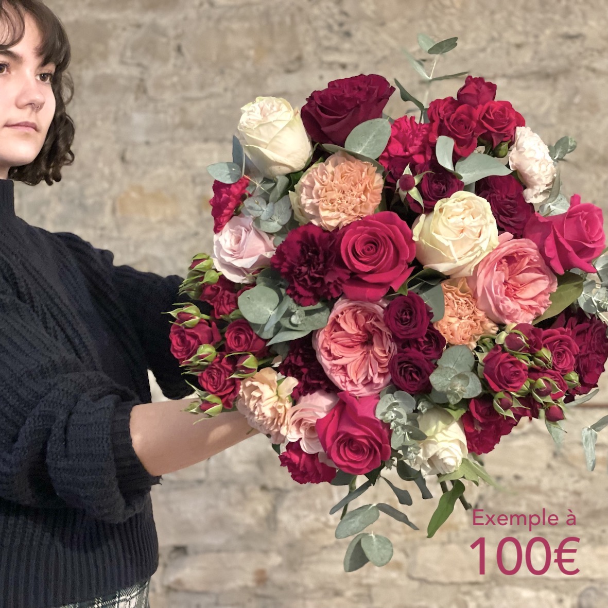 bouquet du mois de février 100€