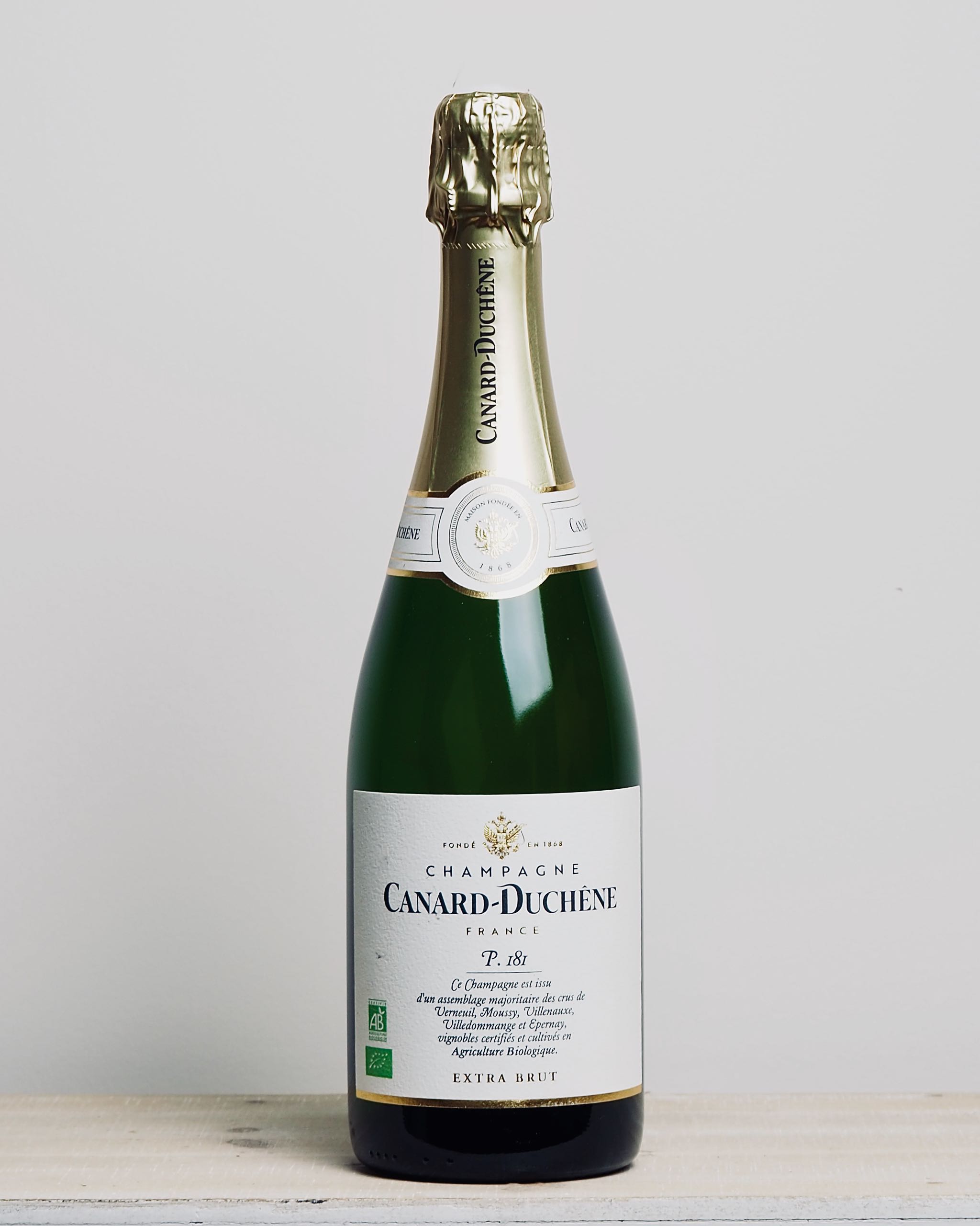 Champagne Canard-Duchene Biologique