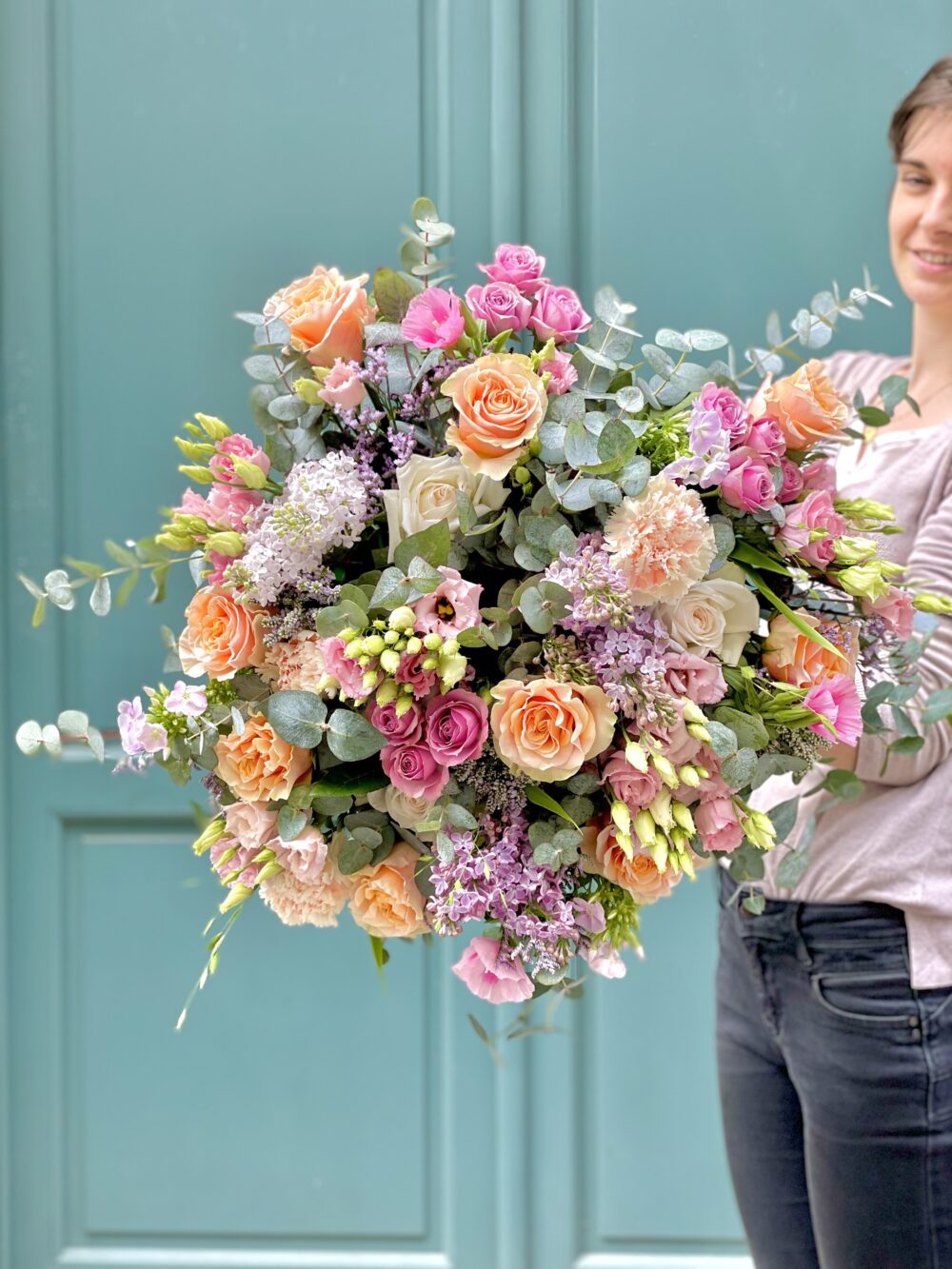 bouquet mix pastel à 100€