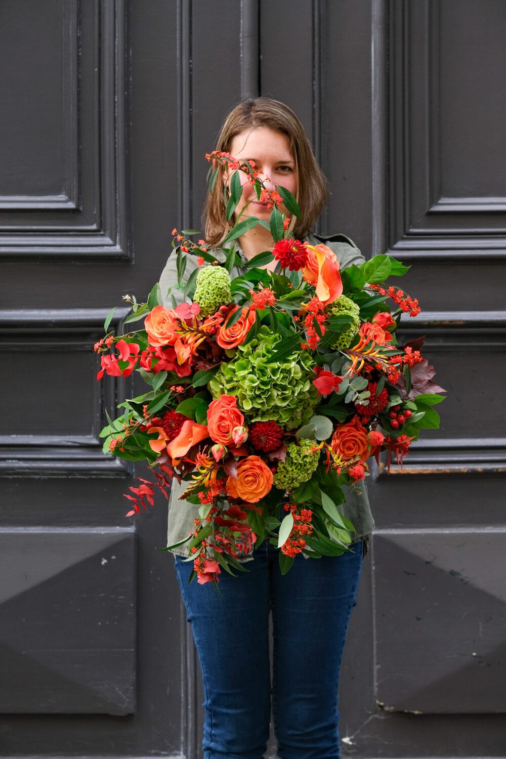 bouquet de fleurs du mois d'octobre