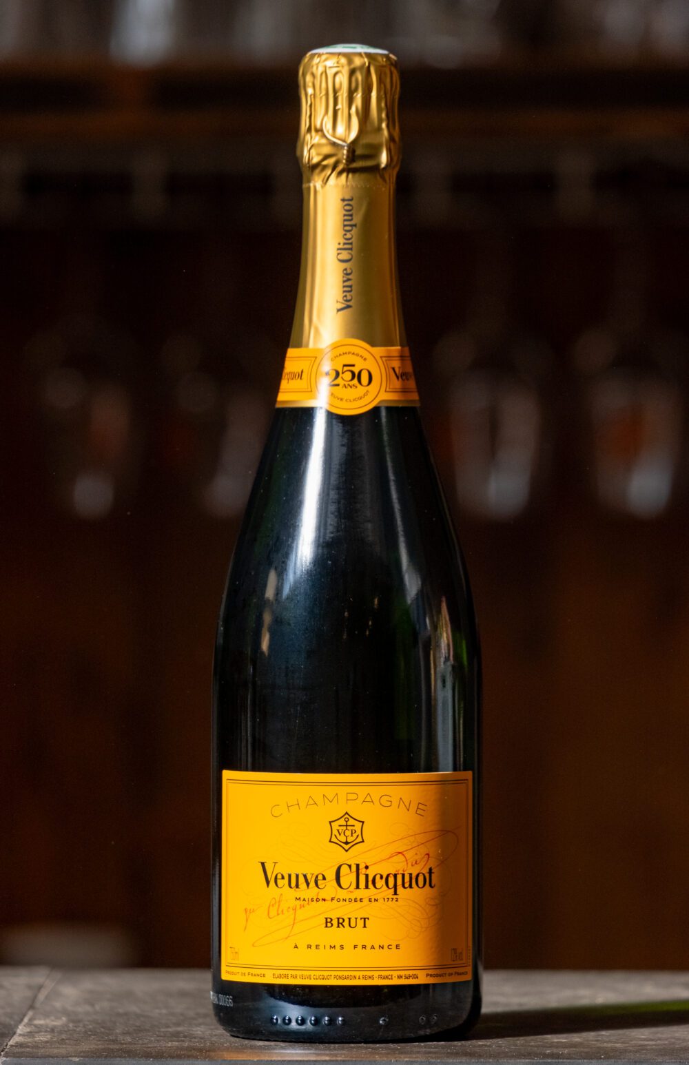 Bouteille de Champagne Veuve Clicquot Brut Carte Jaune