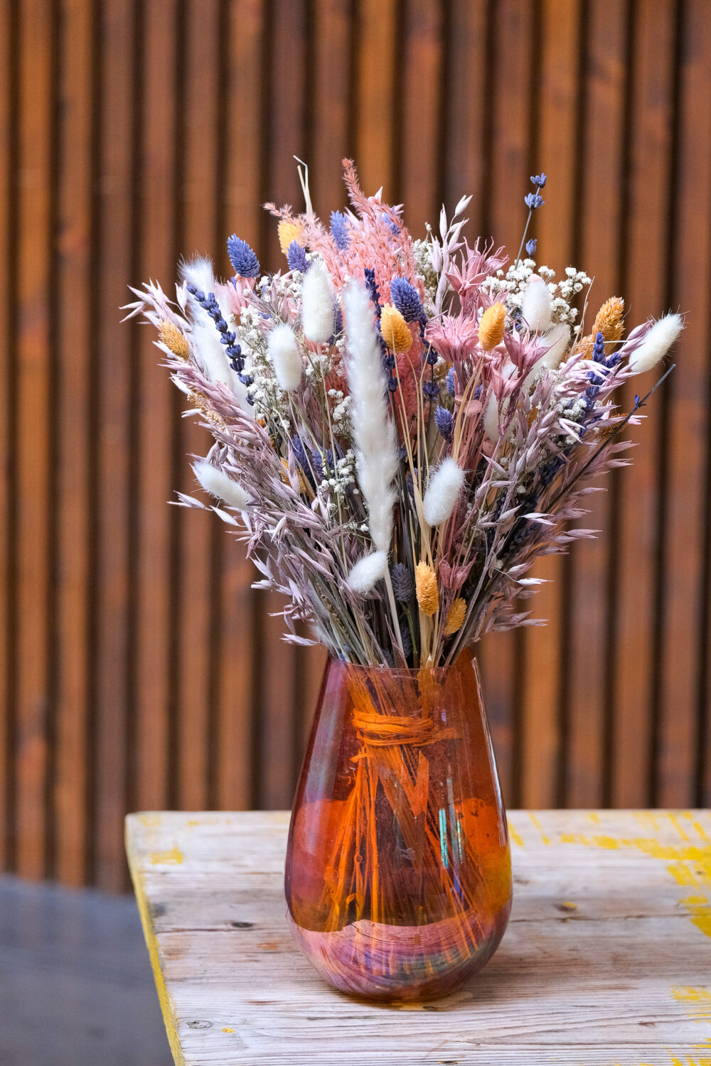Bouquet de fleurs séchées