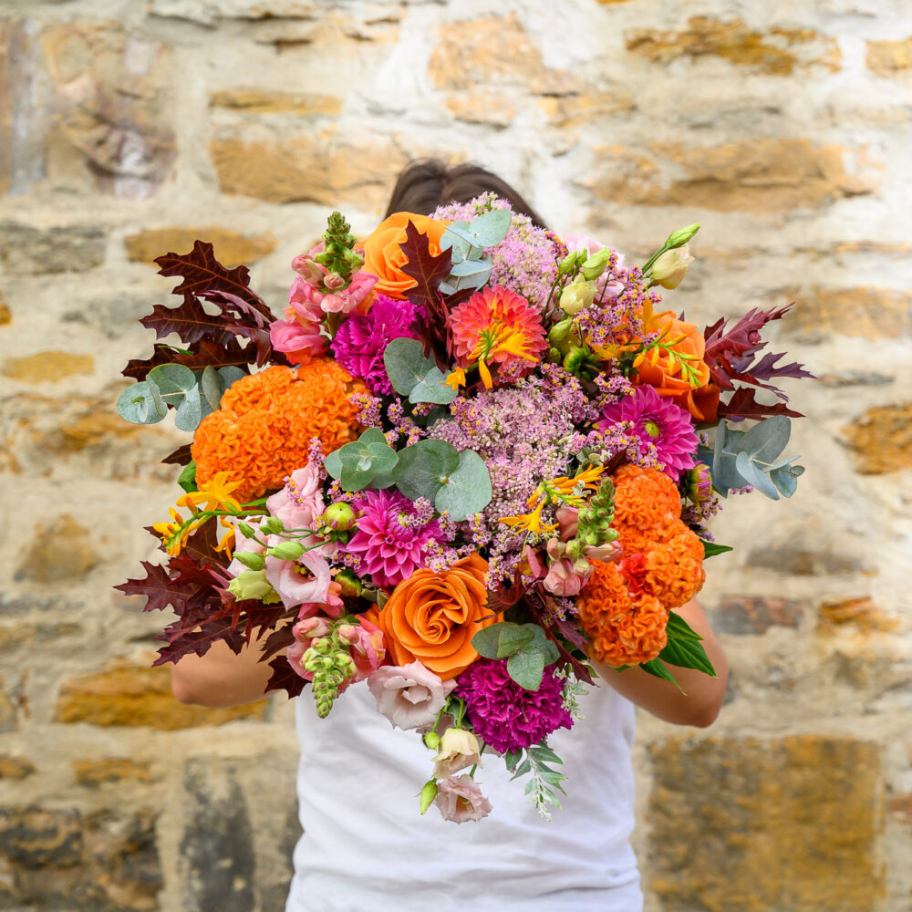 Grand bouquet du mois de septembre – Atelier Lavarenne Lyon