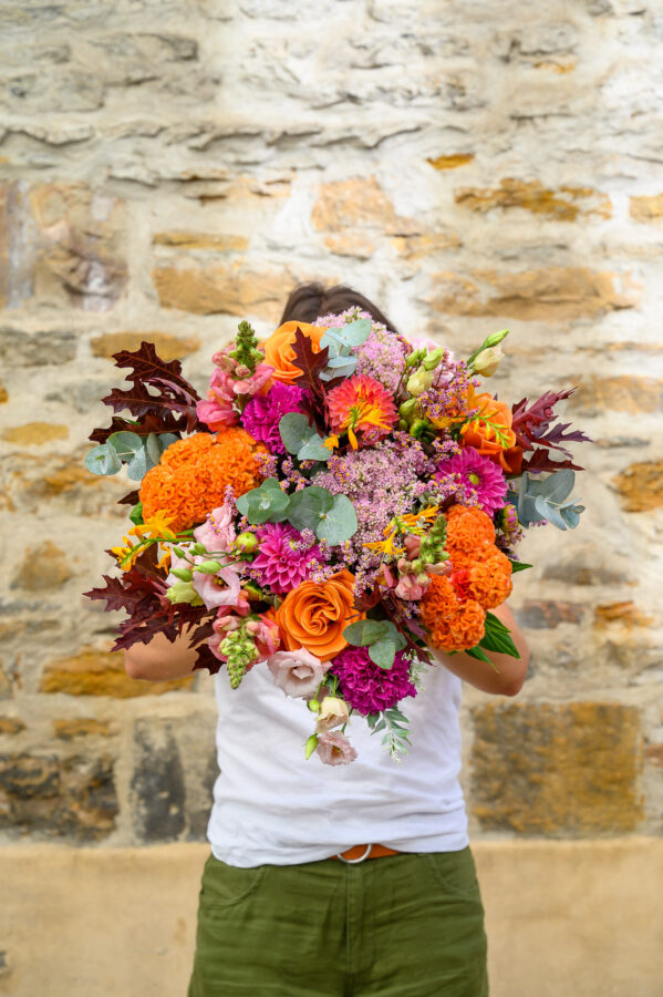 Grand bouquet du mois de septembre – Atelier Lavarenne Lyon